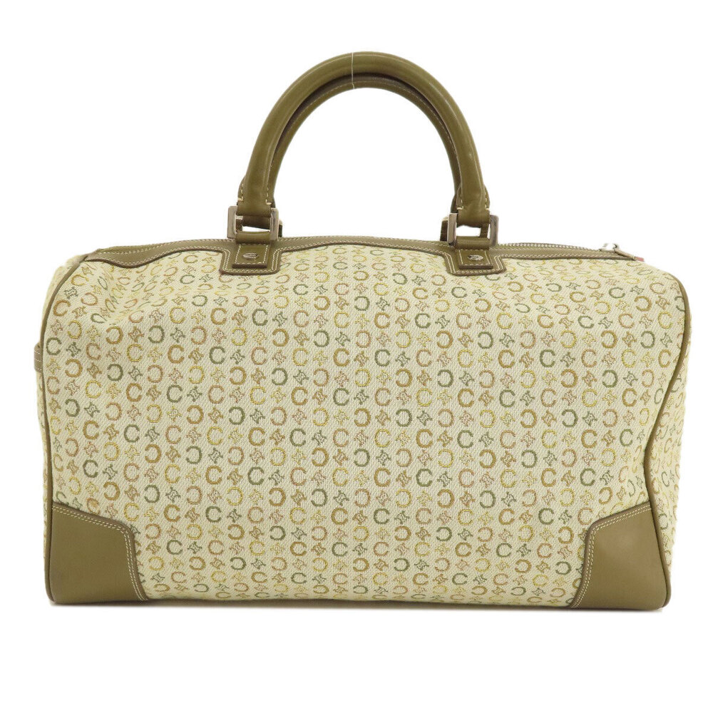 Celine Bag Canvas Macadam C Boston Brown